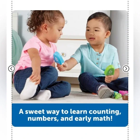 Learning Resources Smart Snacks Number Pops, Set of 10, Ages 2 + - Picture 2 of 7